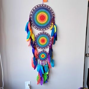 Chakra Crochet Dream Catcher